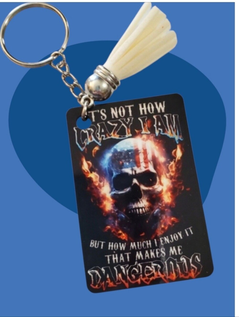 Crazy DANGEROUS Keychain